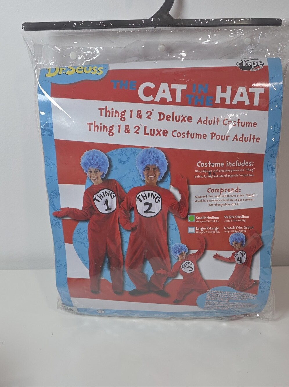 🎃 The Cat In The Hat Adult Deluxe Costume
